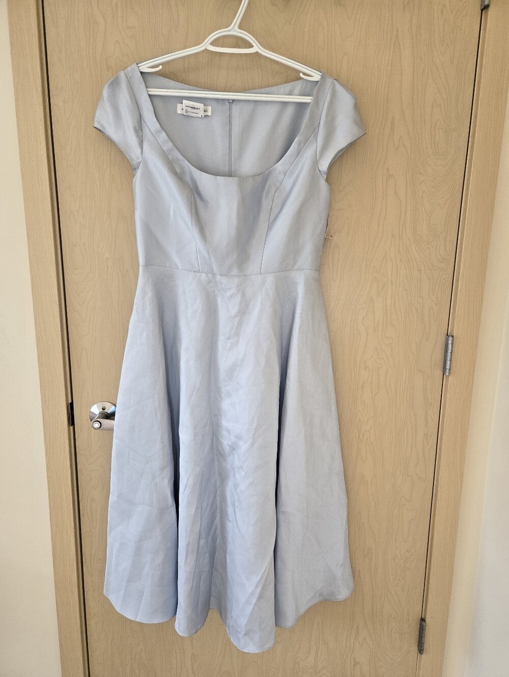 New Alfred Sung Light Blue Midi Dress (10)